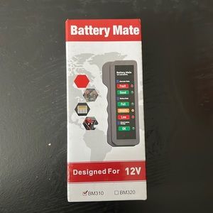 Automotive Battery Tester 12V Car Load Tester Indicator Alternator Tester